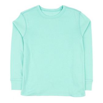 Leveret Kids Long Sleeve T-Shirt Classic Solid Color