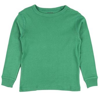 Leveret Kids Long Sleeve T-Shirt Classic Solid Color