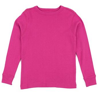 Leveret Kids Long Sleeve T-Shirt Classic Solid Color