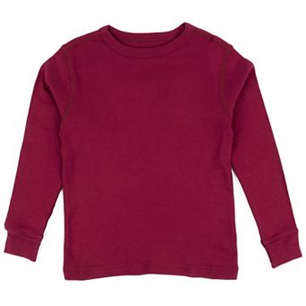 Leveret Kids Long Sleeve T-Shirt Classic Solid Color