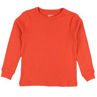 Leveret Kids Long Sleeve T-Shirt Classic Solid Color