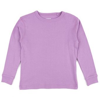 Leveret Kids Long Sleeve T-Shirt Classic Solid Color