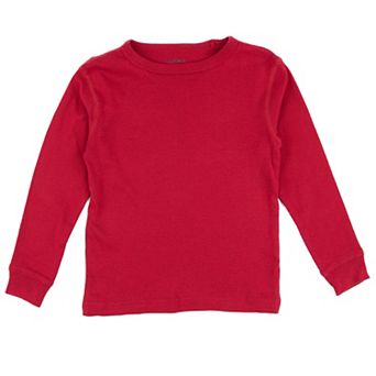 Leveret Kids Long Sleeve T-Shirt Classic Solid Color