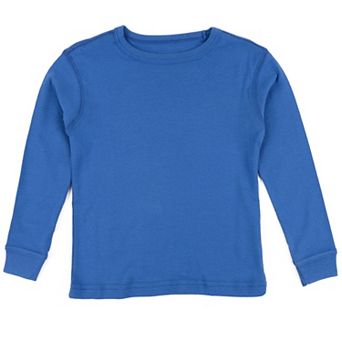 Leveret Kids Long Sleeve T-Shirt Classic Solid Color