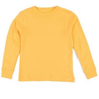 Leveret Kids Long Sleeve T-Shirt Classic Solid Color