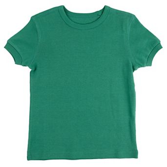 Leveret Kids Short Sleeve T-Shirt Classic Solid Color