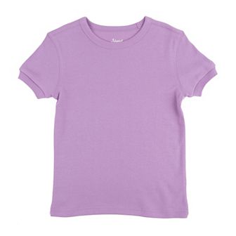 Leveret Kids Short Sleeve T-Shirt Classic Solid Color
