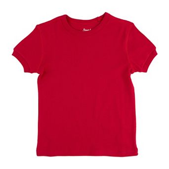 Leveret Kids Short Sleeve T-Shirt Classic Solid Color