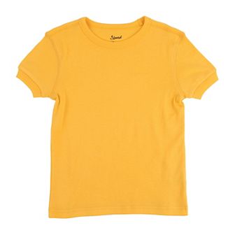 Leveret Kids Short Sleeve T-Shirt Classic Solid Color