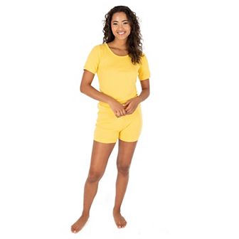 Leveret Womens Two Piece Short Cotton Pajamas