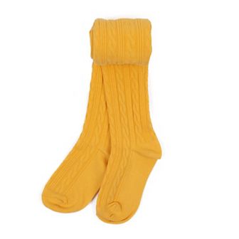 Leveret Girls Knit Tights Classic Solid Color