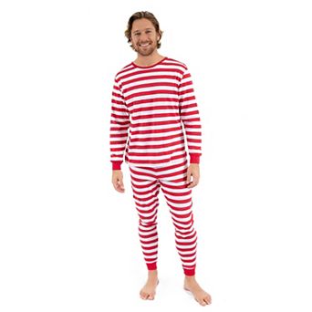 Leveret Mens Two Piece Cotton Pajamas Striped