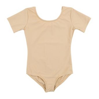Leveret Girls Short Sleeve Leotard