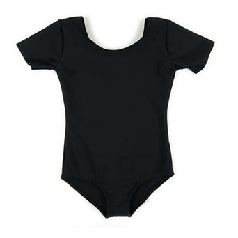 Leveret Girls Short Sleeve Leotard