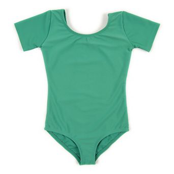 Leveret Girls Short Sleeve Leotard
