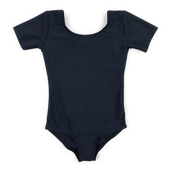 Leveret Girls Short Sleeve Leotard