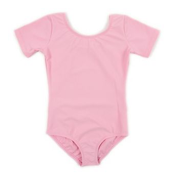 Leveret Girls Short Sleeve Leotard