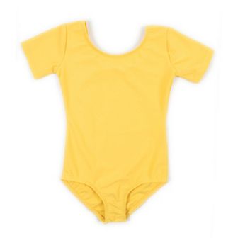 Leveret Girls Short Sleeve Leotard