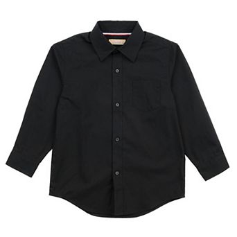 Leveret Boys Long Sleeve Dress Shirt
