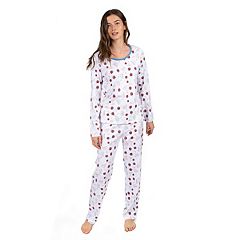 Leveret Women 2 Piece Pajama Bird X Small at  Women's