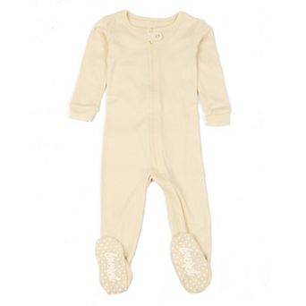 Leveret Kids Footed Cotton Pajama Boho Solid Color