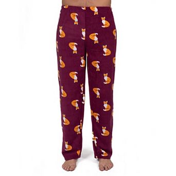 Leveret Mens Fleece Pants Fox