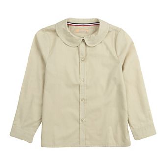 Leveret Girls Long Sleeve Dress Shirt