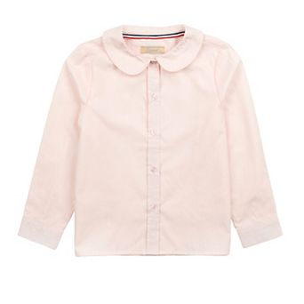 Leveret Girls Long Sleeve Dress Shirt
