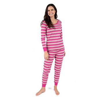 Leveret Womens Two Piece Cotton Pajamas Striped