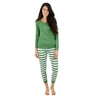 Leveret Womens Two Piece Cotton Pajamas Striped