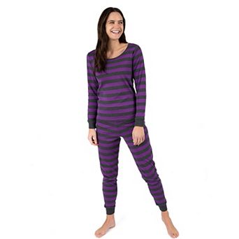 Leveret Womens Two Piece Cotton Pajamas Striped
