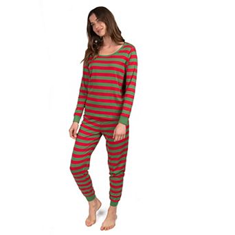 Leveret Womens Two Piece Cotton Pajamas Striped