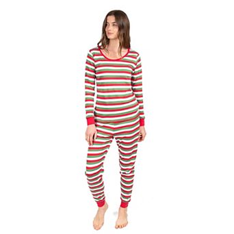 Leveret Womens Two Piece Cotton Pajamas Striped