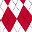 Argyle Red White