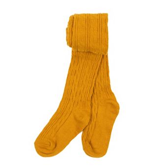 Leveret Girls Knit Tights Boho Solid Color