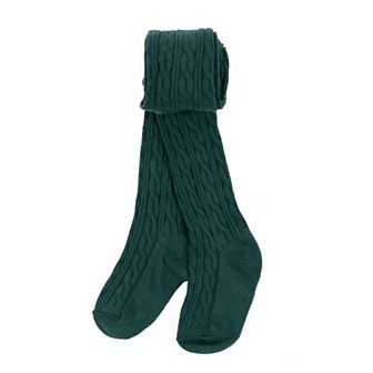 Leveret Girls Knit Tights Boho Solid Color