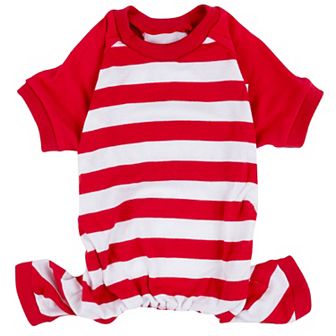 Leveret Dog Cotton Pajama Striped