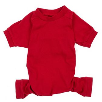 Leveret Dog Cotton Pajama Solid Color