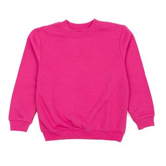 Leveret Kids Long Sleeve Sweatshirt Classic Solid Color