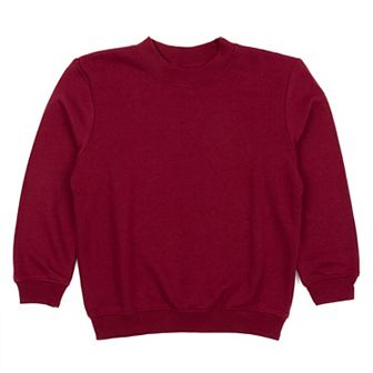 Leveret Kids Long Sleeve Sweatshirt Classic Solid Color