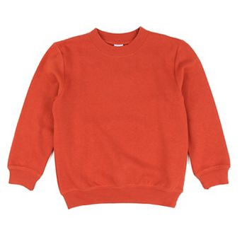 Leveret Kids Long Sleeve Sweatshirt Classic Solid Color