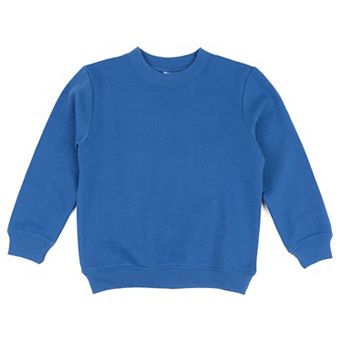 Leveret Kids Long Sleeve Sweatshirt Classic Solid Color