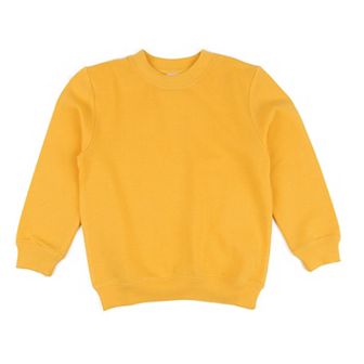 Leveret Kids Long Sleeve Sweatshirt Classic Solid Color