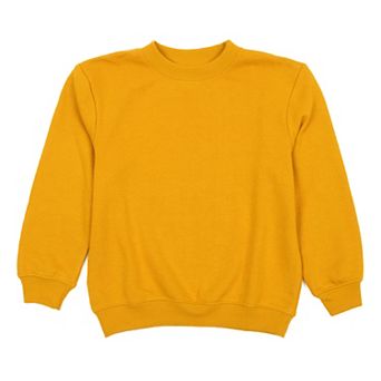 Leveret Kids Long Sleeve Sweatshirt Boho Solid Color