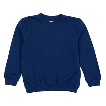 Leveret Kids Long Sleeve Sweatshirt Boho Solid Color