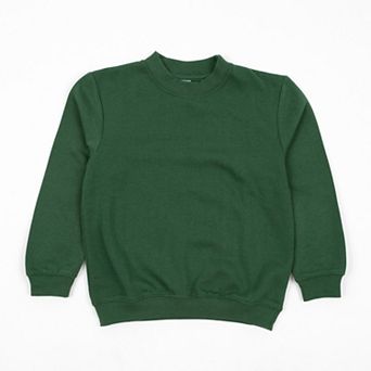 Leveret Kids Long Sleeve Sweatshirt Boho Solid Color