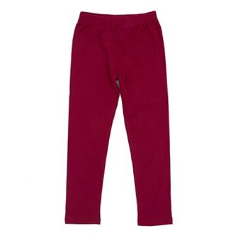 Leveret Girls Legging Classic Solid Color