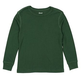 Leveret Kids Long Sleeve T-Shirt Boho Solid Color