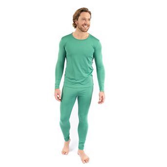 Leveret Mens Two Piece Thermal Pajamas