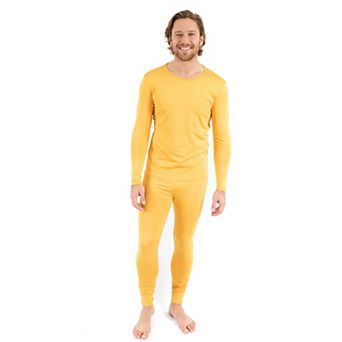 Leveret Mens Two Piece Thermal Pajamas